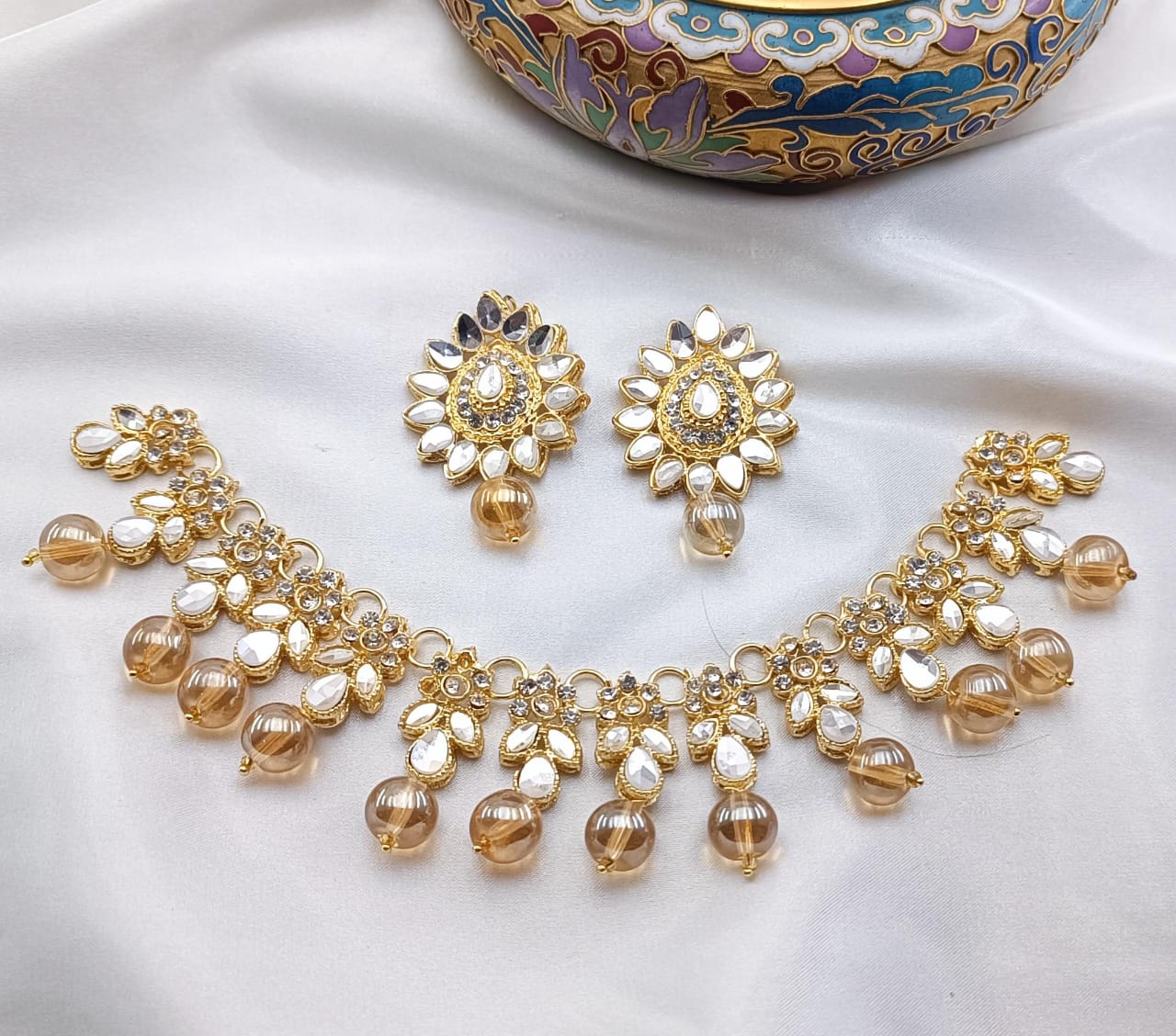 Kundan Guluband Set