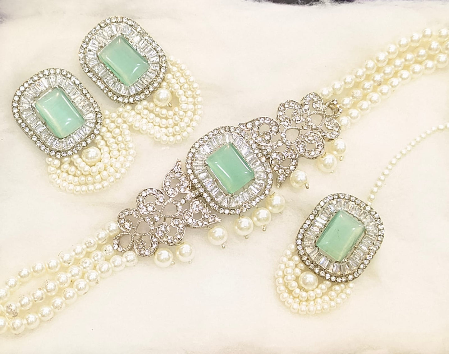 Hand made Zircon Set