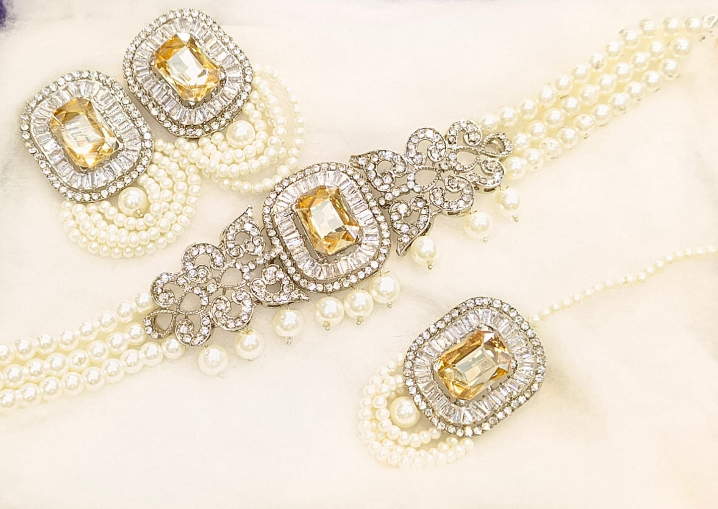 Hand made Zircon Set