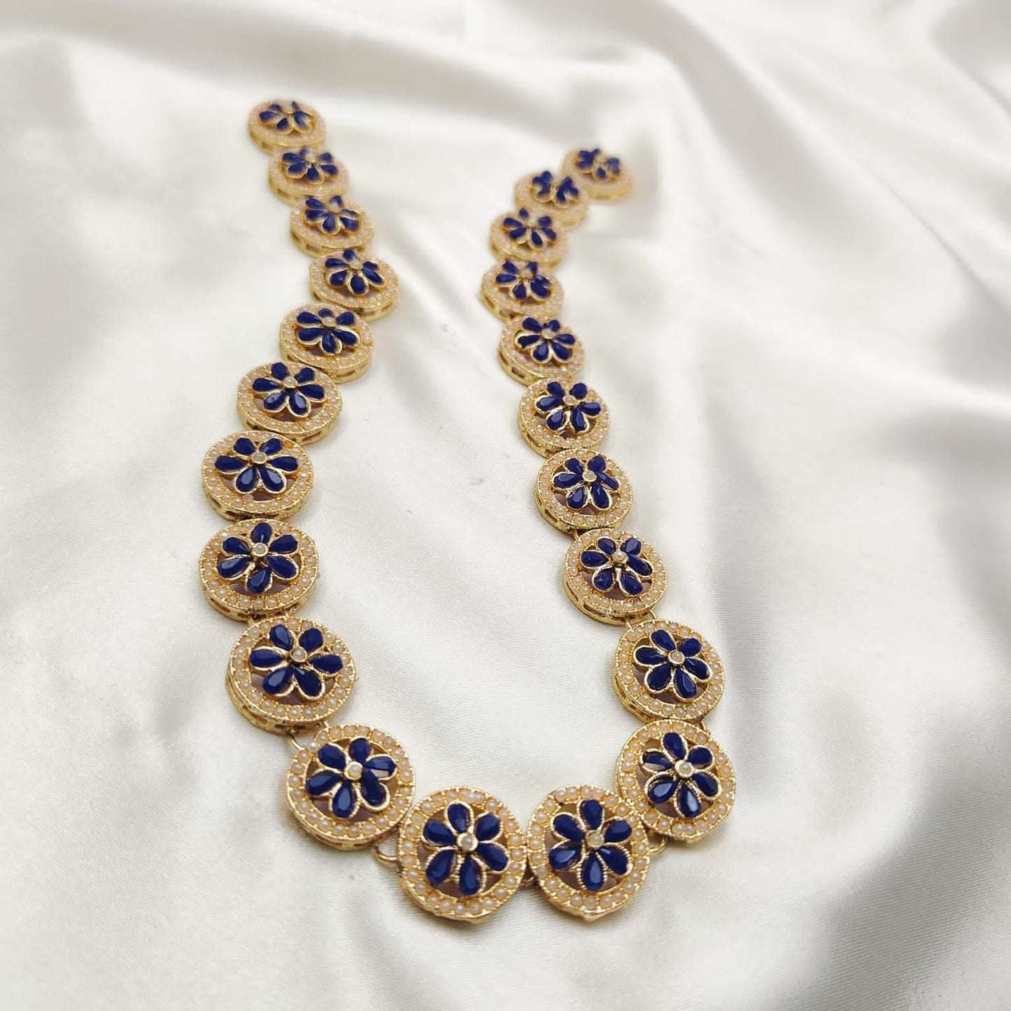 Natural Uncut Diamond Maala Set