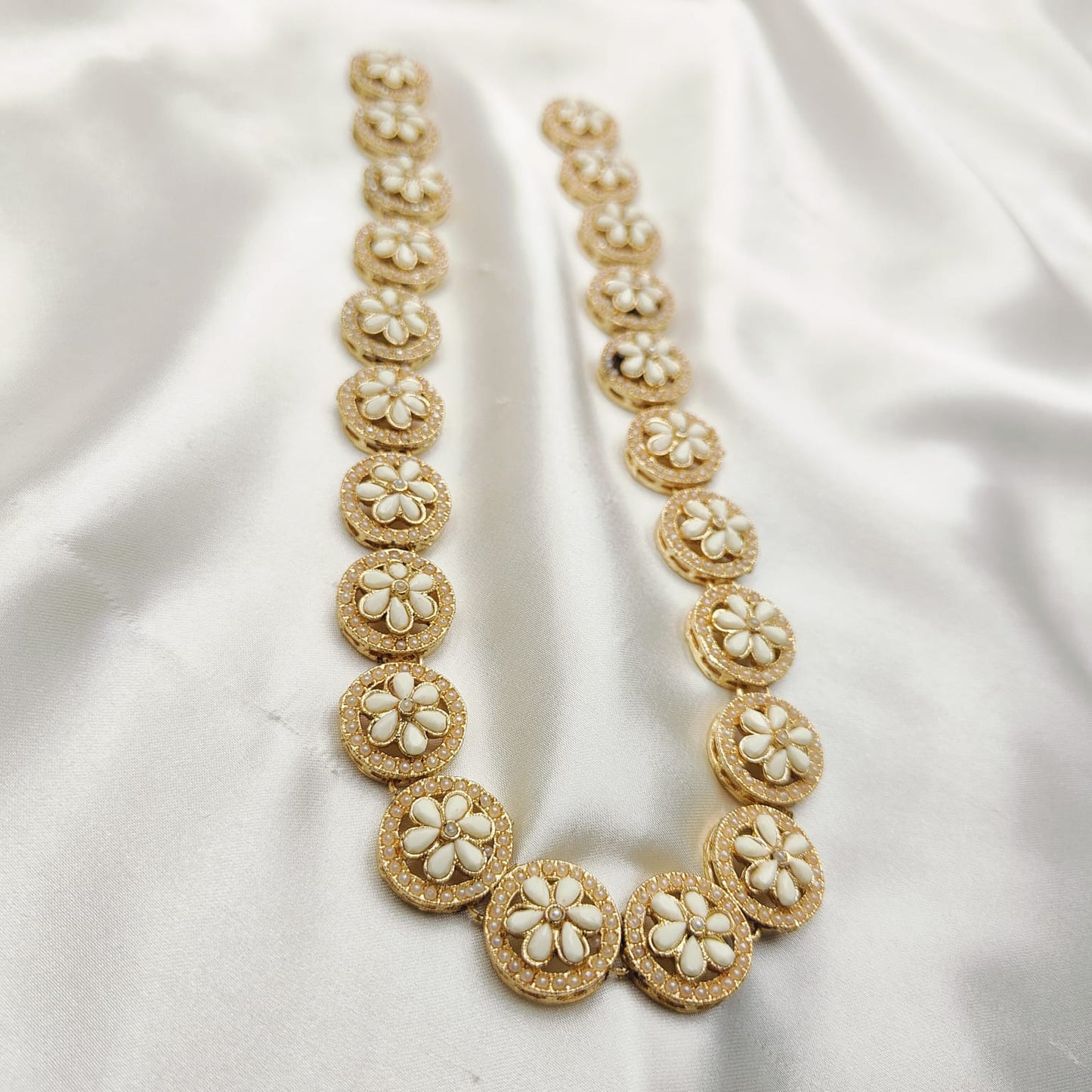 Natural Uncut Diamond Maala Set