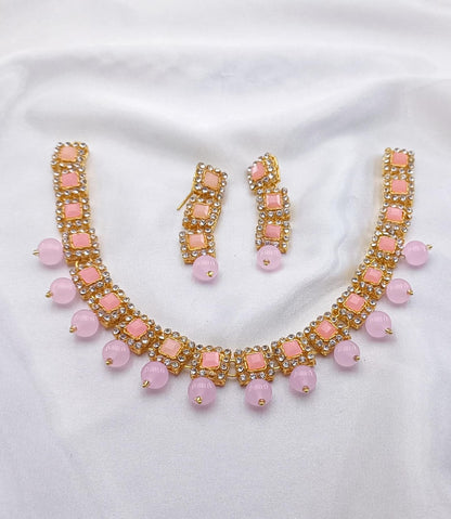 American Diamond Chocker Set