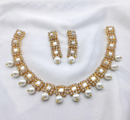 American Diamond Chocker Set