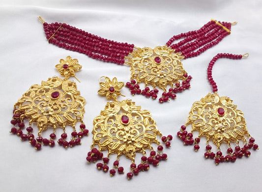 Luxury Style  Long Neckless set