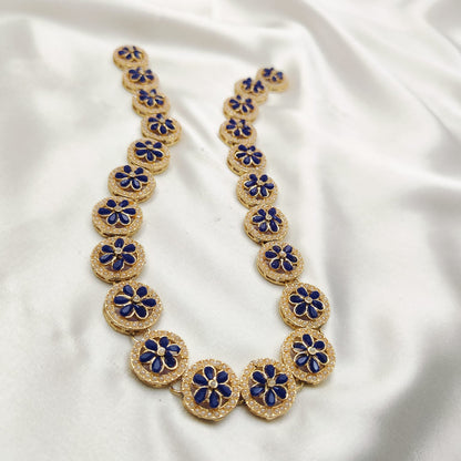 Natural Uncut Diamond  Maala Set