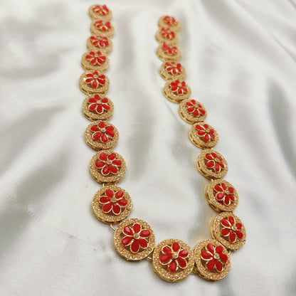 Natural Uncut Diamond  Maala Set