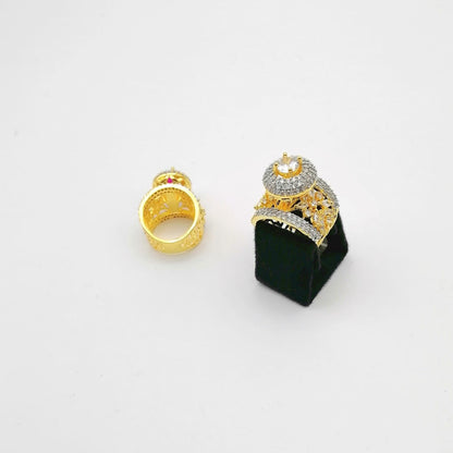 Luxury Style Artificial Ring