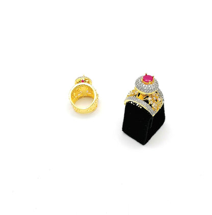 Luxury Style Artificial Ring