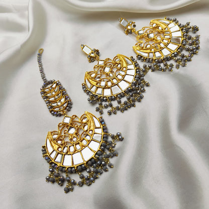 Fancy tikka and Earings