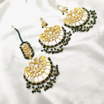 Fancy tikka and Earings