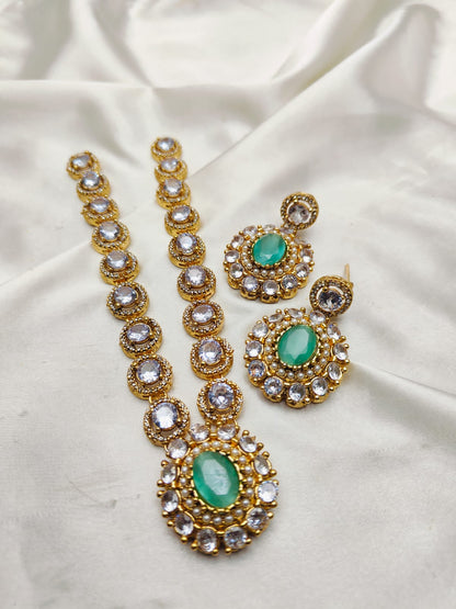Zircon Stone Maala Set