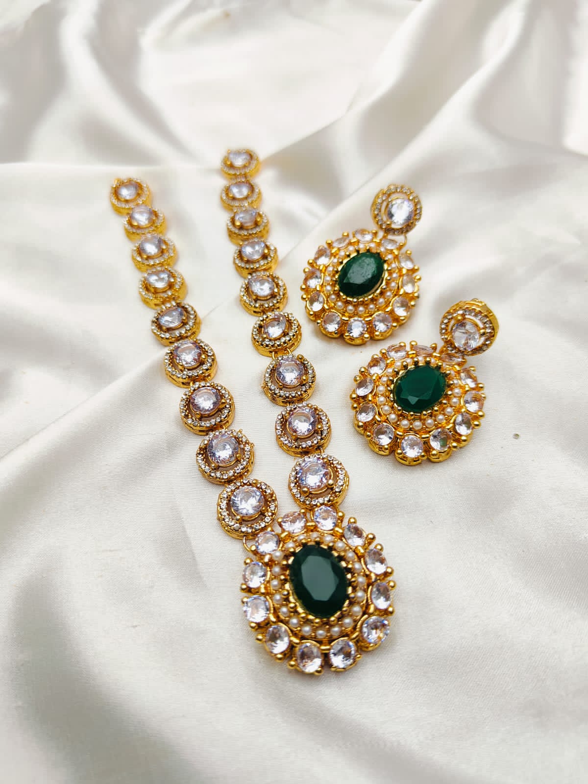 Zircon Stone Maala Set