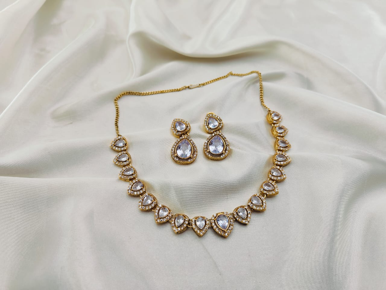 The Beautiful Chokar Set Zircon Stone