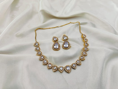 The Beautiful Chokar Set Zircon Stone