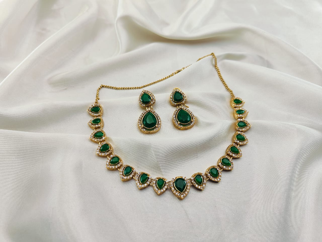 The Beautiful Chokar Set Zircon Stone