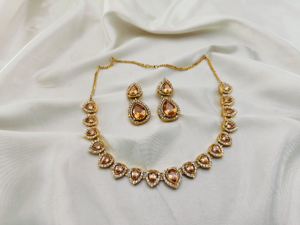 The Beautiful Chokar Set Zircon Stone